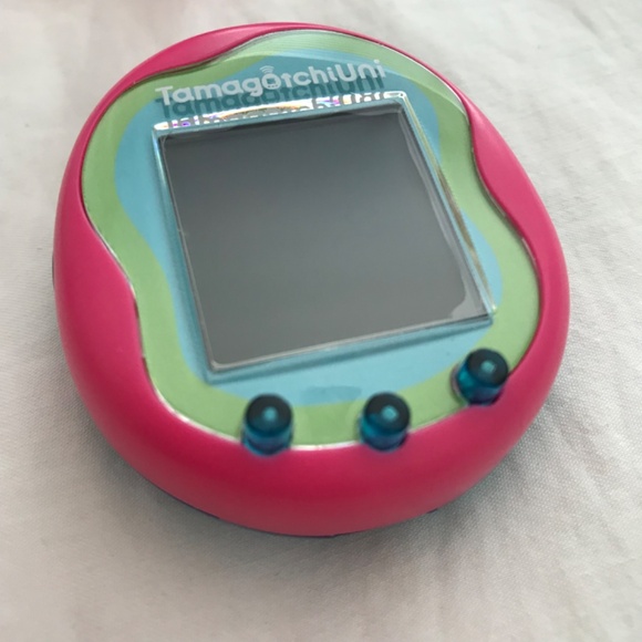 Tamagotchi Uni Pink Green Blue With Watch Wrist Band Screen Protector - Picture 12 of 16
